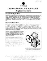 Preview for 3 page of GAI-Tronics RigCom 400-001 Manual