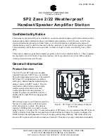 Preview for 3 page of GAI-Tronics SP2 Instruction Manual