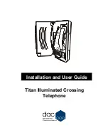 GAI-Tronics Titan Illuminated Crossing Telephone Installation And User Manual preview