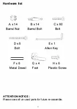 Preview for 2 page of Gaia Baby Complete Mini Assembly Instructions Manual