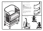 Предварительный просмотр 7 страницы Gaia Baby Complete Sleep + Co-Sleeping crib Assembly Instructions Manual