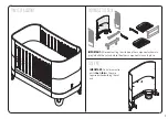 Предварительный просмотр 17 страницы Gaia Baby Complete Sleep + Co-Sleeping crib Assembly Instructions Manual