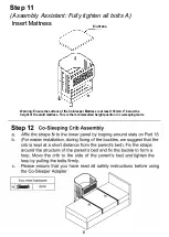 Preview for 9 page of Gaia Baby Complete Sleep/+CoSleep Assembly Instructions Manual