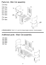 Предварительный просмотр 3 страницы Gaia Baby Complete Sleep+ Assembly Instructions Manual