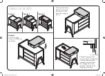 Предварительный просмотр 5 страницы Gaia Baby HERA CHANGING STATION Assembly Instructions Manual