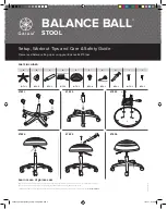 Предварительный просмотр 2 страницы Gaiam BALANCE BALL 05-62549 Setup, Workout Tips And Care & Safety Manual