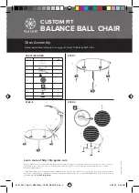 Предварительный просмотр 2 страницы Gaiam BALANCE BALL Setup, Workout Tips And Care & Safety Manual