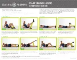 Предварительный просмотр 1 страницы Gaiam FLAT BAND LOOP Exercise Manual