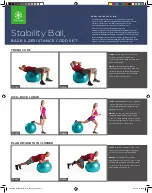 Gaiam Stability Ball Exercise Instructions preview