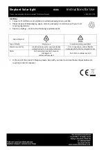 Предварительный просмотр 3 страницы Gainsborough Elephant H306 Instructions