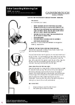 Gainsborough H309 Instruction Manual предпросмотр