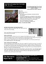 Gainsborough K209 Instructions preview