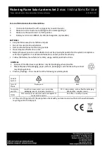 Preview for 2 page of Gainsborough K546 Assembly Instructions