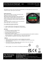 Предварительный просмотр 2 страницы Gainsborough L448 Quick Start Manual