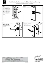 Gainsborough TRILOCK G1 Series Installation Instructions preview