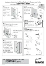 Gainsborough Trilock Traditional Series Installation Instructions Manual preview