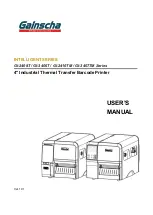 Gainscha GI-2408T Series User Manual preview
