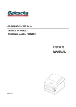 Preview for 1 page of Gainscha GS-2408D Series User Manual