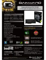 Gainward GeForce GTX 670 2GB Brochure preview