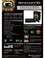 Gainward GEFORCE GTX 680 2GB Brochure preview