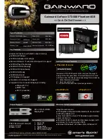 Gainward GEFORCE GTX 680 PHANTOM 4GB Brochure preview