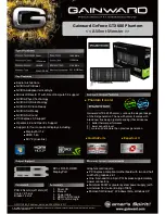 Gainward GEFORCE GTX 680 PHANTOM Datasheet preview