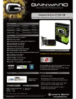 Gainward GT 610 1024MB Brochure preview