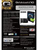 Gainward GT640 2048MB Brochure preview