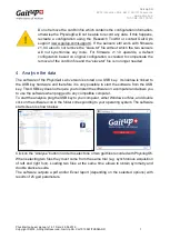 Preview for 7 page of Gait up PhysiGait Lab User Manual