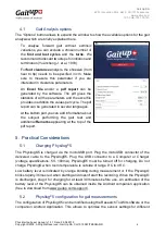 Preview for 8 page of Gait up PhysiGait Lab User Manual