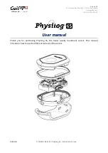 Gait up Physilog 6S User Manual preview