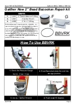 Preview for 5 page of Gaither BEAD BAZOOKA BB10L2 Manual