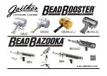 Предварительный просмотр 12 страницы Gaither Bead Bazooka BB12L Manual