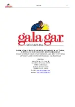 Preview for 9 page of gala gar 51259B Manual