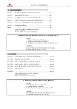 Preview for 2 page of gala gar CUT 550 Technical Instruction Manual