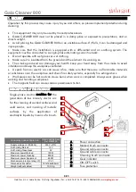 Предварительный просмотр 9 страницы gala gar Gala Cleaner 800 Technical Instruction Manual