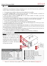 Предварительный просмотр 14 страницы gala gar Gala Cleaner 800 Technical Instruction Manual