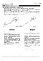 Предварительный просмотр 15 страницы gala gar Gala Cleaner 800 Technical Instruction Manual