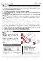 Предварительный просмотр 19 страницы gala gar Gala Cleaner 800 Technical Instruction Manual