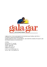 Preview for 33 page of gala gar GALA MIG 410 Technical Instruction Manual