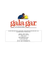 Preview for 26 page of gala gar GALA SYNERGIC 5000 Technical Instruction Manual