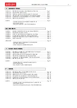 Предварительный просмотр 3 страницы gala gar KENNEDY 200 SYNER Technical Instruction Manual