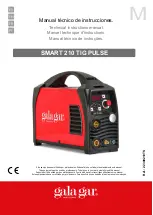 gala gar SMART 210 TIG PULSE Technical Instruction Manual preview