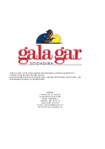 Preview for 31 page of gala gar SMART MIG 500 MF Instruction Manual