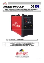 gala gar SMART PRO 5.0 Technical Instruction Manual preview