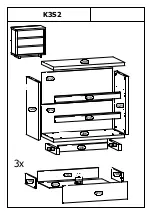 Preview for 8 page of GALA MEBLE ASPEN K3S2 Assembly Manual