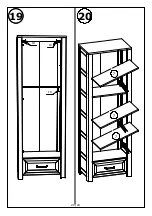 Предварительный просмотр 21 страницы GALA MEBLE AVEIRO W1D1S Assembly Manual