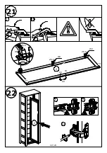 Предварительный просмотр 22 страницы GALA MEBLE AVEIRO W1D1S Assembly Manual