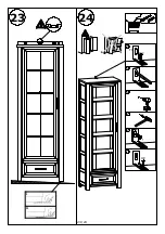 Предварительный просмотр 23 страницы GALA MEBLE AVEIRO W1D1S Assembly Manual