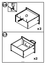 Preview for 20 page of GALA MEBLE AVEIRO W2D2S Assembly Manual